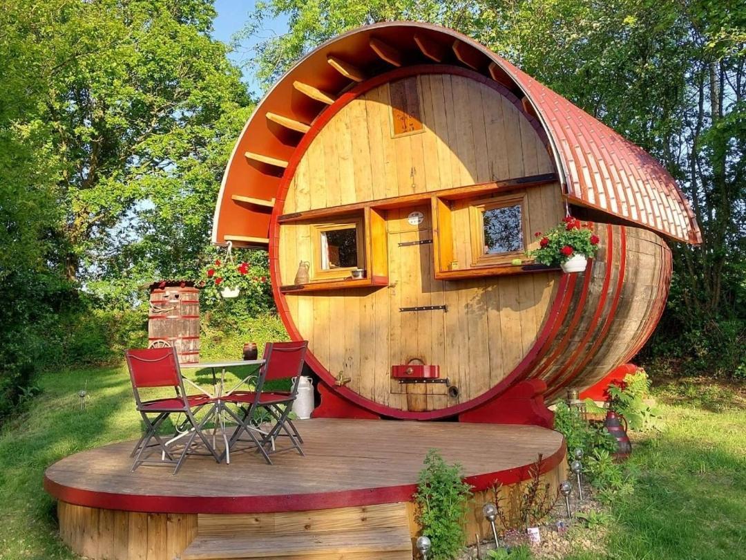 L'Authentique Tonneau A Cidre D'Emma Villa Litteau Екстериор снимка